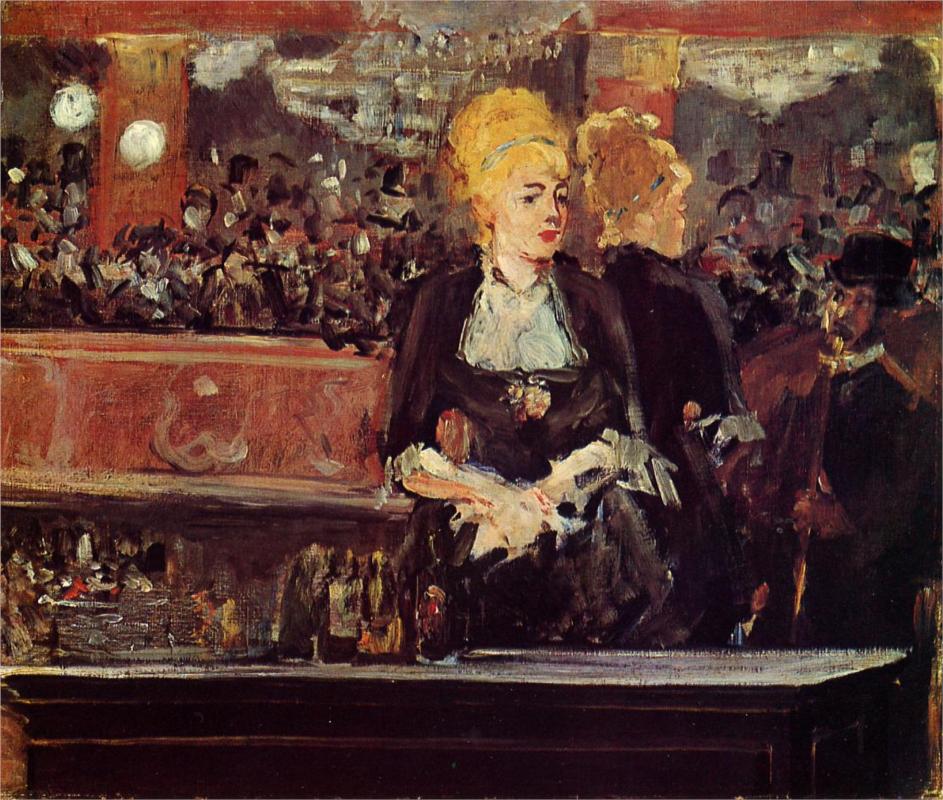 Study for Bar at the Folies-Bergere, 1882 - Edouard Manet Painting